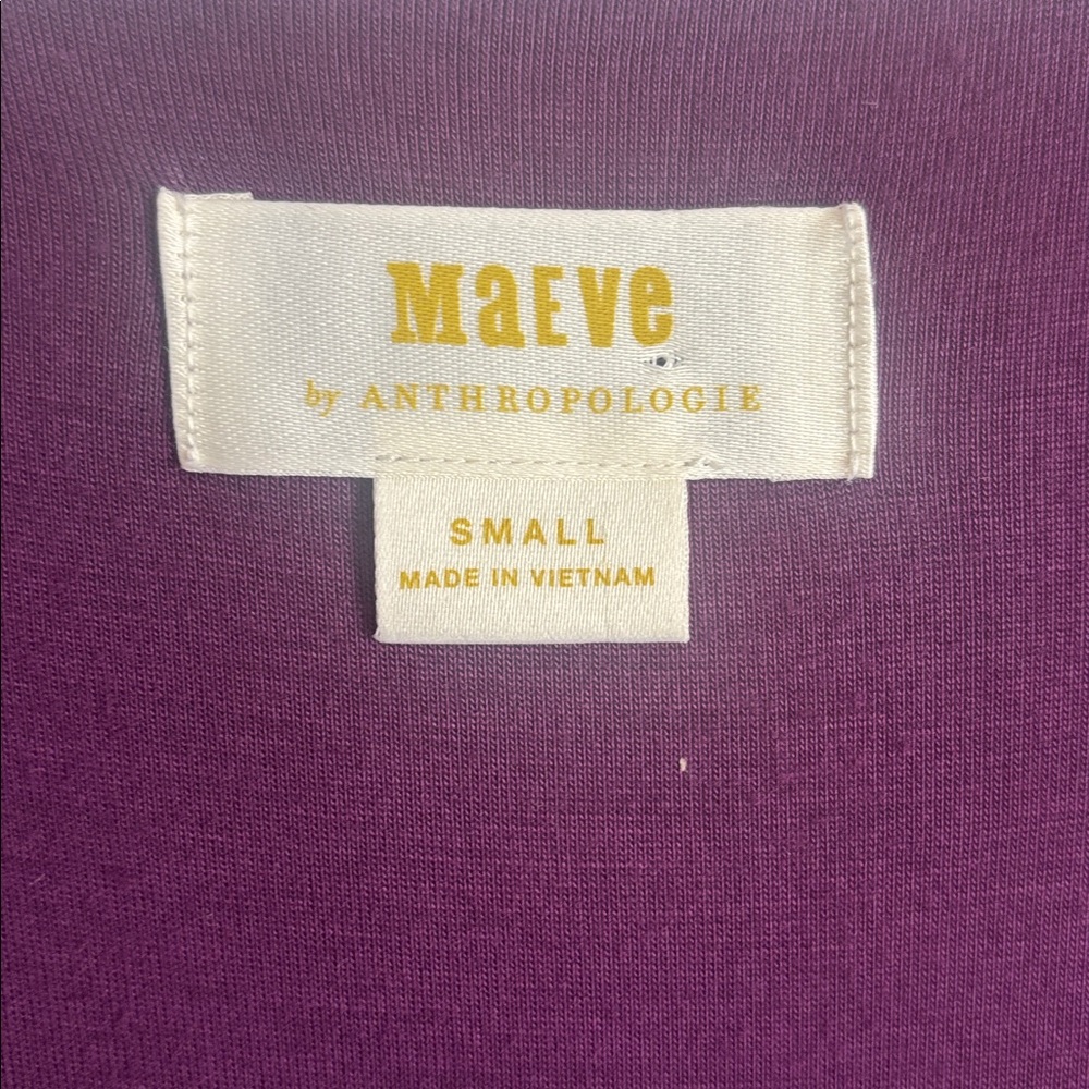Anthropologie | Maeve Beloved Purple High Low Dress Sz s - Picture 10 of 14